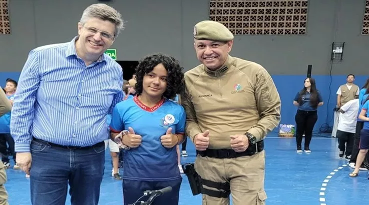 160 estudantes se formam no Programa Estudante Cidadão em Caçador 4 et3