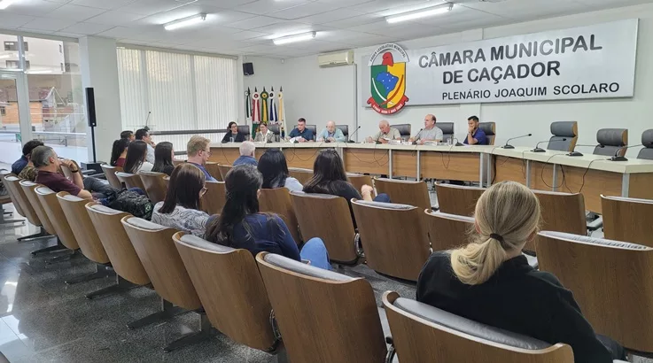 Lei de Diretrizes Orçamentária é debatida em Audiência Pública em Caçador 1 Câmara