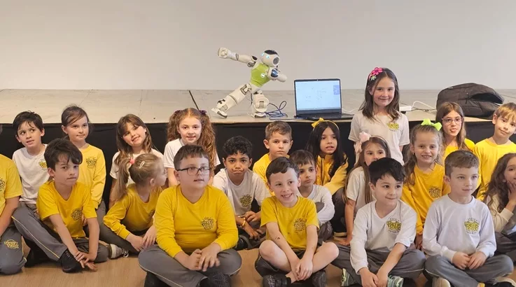 Sesi apresenta robô humanoide SEBIT a alunos da Escola Primeiros Passos em Caçador 1 inovação