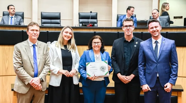 Uniarp, Maice e Acic recebem Certificado de Responsabilidade Social na Alesc 2 alesc1