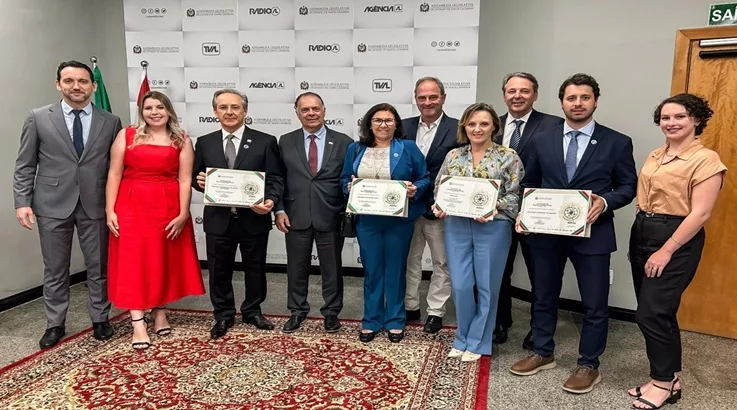 Uniarp, Maice e Acic recebem Certificado de Responsabilidade Social na Alesc 3 alesc2