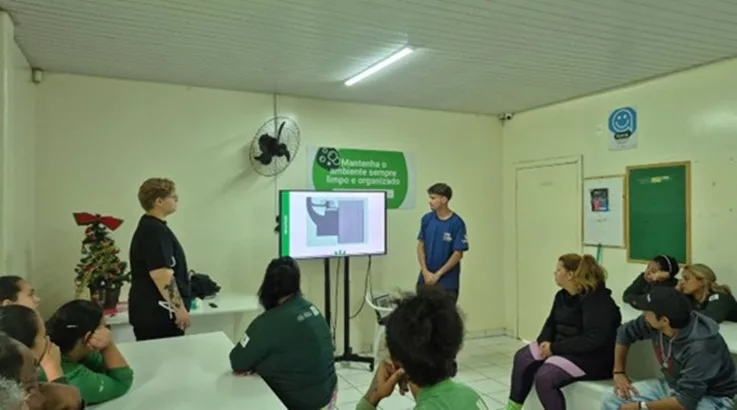 Uniarp desenvolve projeto de requalificação para a Cooperativa Recicla Caçador 3 reciclla1