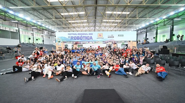 Caçador é palco da segunda etapa do Festival Sesi de Robótica 2 rob2