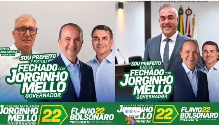 Prefeitos do PSD de SC que apoiam Jorginho Mello